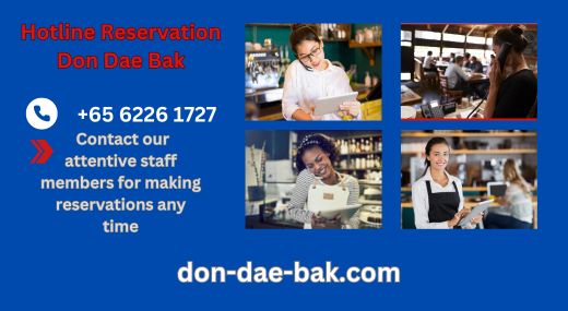 Hotline Reservation Don Dae Bak